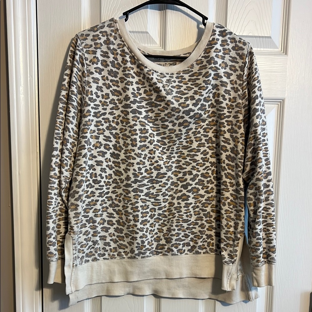 Leopard Print Sweater